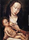Rogier van der Weyden Portrait Diptych of Jean de Gros left wing painting